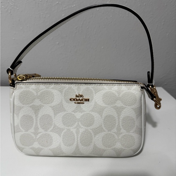 Coach Nolita 19 Mini Bag in Signature Canvas - Cream - Picture 3 of 5